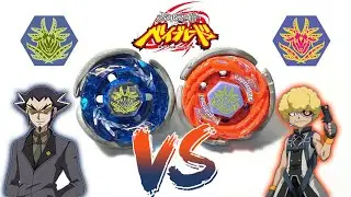 Screw Capricorne 90MF против Storm Capricorne M145Q | Dr. Ziggurat против Tobio | Beyblade Metal Fight