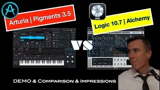 Arturia Pigments 3.5 против Alchemy in Logic | ДЕМО и сравнение