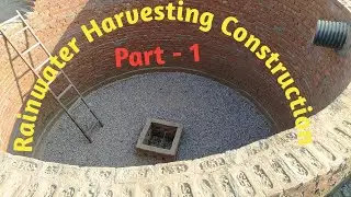 Rain Water Harvesting Construction Step by step