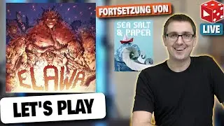 Elawa - Der Sea, Salt & Paper Nachfolger • Live Let's Play • Mit Vinzenz & Ben