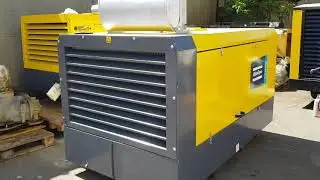 Дизельный компрессор Atlas Copco XAHS 450, модернизированный под буровую