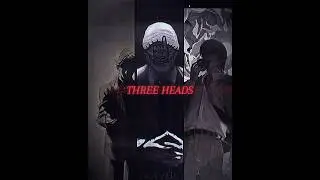 The dragon has 3 heads