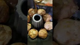 How to Make Monkey Bread with Cream Cheese | #easyrecipe #dessert #shorts