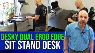 Является ли Desky Dual Ergo Edge ЛУЧШИМ столом для работы сидя и стоя в 2025 году?