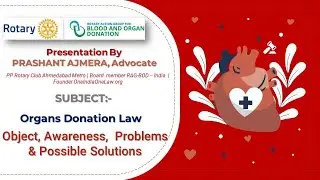 Organ Donation Law in India - Object - Awareness - Problem and Possible Solutions- RAG-BOD India