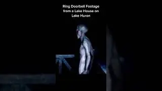 Real ALIEN Caught on Ring Door Camera #unexplained #caughtoncamera #creepy