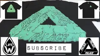 Palace Tri Slime T Shirt Black Week 7 Drop Spring 2021