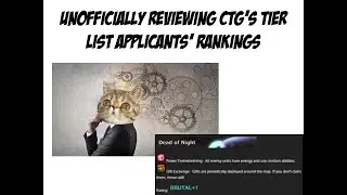 [Opinion] Tier List: Gifts and Power Overwhelming on DoN (4/18 same rankings)