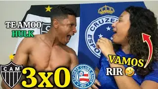 REACT ATL&Eacute;TICO MG 3x0 BAHIA MELHORES MOMENTOS | CRUZEIRENSE SECANDO O GALO