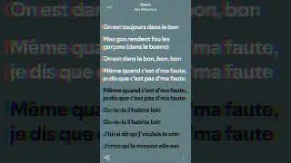 Aya Nakamura - Bueno (Speed-Up + Paroles) #speedsong #spotify #speedup #music #paroles #lyrics
