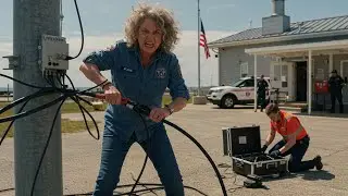 HOA Karen Cut Communication to Coast Guard Station, 2 Minutes Later I Restored It via Satellite Link