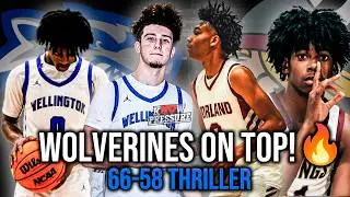 WOLVERINES SHOCK THE STATE! 🐺 Wellington Takes Down Norland (66-58)
