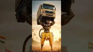 Lord Hanuman Ai Work-out with different types 😱😱 #motivation #support #success