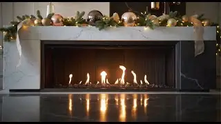 &ldquo;Luxury Christmas Fireplace Ambience &bull; Cozy Crackling Fire & Close-Up Holiday Aesthetic&rdquo;