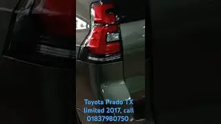 Toyota Prado TX limited 2017. Full loaded. Price 1.15 cor asking. 01837980750