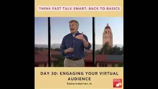 Day 30 of Back to Basics: Engaging Your Virtual Audience
