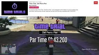 GTA 5 Online - Weekly Time Trial Guide - Del Perro Pier Personal Best