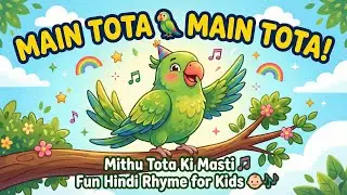 Main Tota Main Tota | Aloo Kachaloo | Kalu Madari Aaya | Johny Johny | Hindi Rhymes for Kids