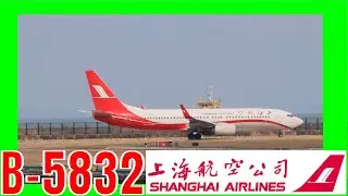 🇨🇳Shanghai Airlines  Boeing 737 B-5832 FM876 Mini Fun Land 001562