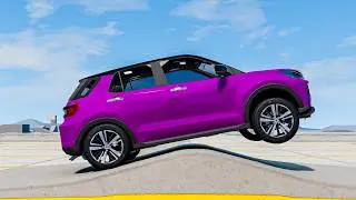 BeamNG Drive Update 0.37 &ndash; Toyota Ativa 2025 Suspension Test &ndash; Stock vs Modified