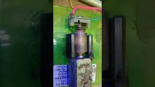 Open DC motor test /dc motor test #testing #shosrts #motor #dcmotor