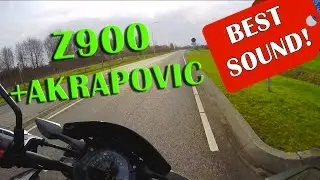 Kawasaki Z900 Akrapovic Exhaust - Perfect Sound Review!
