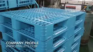 [English]Reversible plastic pallets 1200 x 1000 .48 x 40 stack able plastic pallets 5000 lbs. cap.