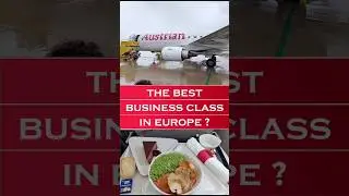 AUSTRIAN AIRLINES Business Class in Europe #austrian #businessclass #austrianairlines