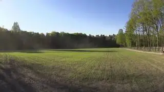 Smooth nature shots with Syma X8 drone and Sony action cam
