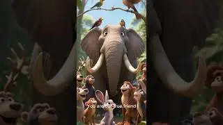 The Elephant and the Friends 🐘🤝 | True Friendship
