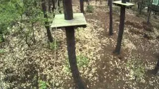 Accrobranche Quelneuc - Parcours Noir 1/2