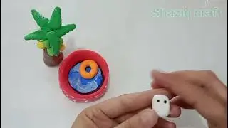 Mini clay swimming pool 