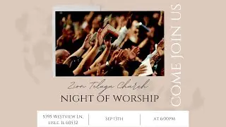 Worship Night 2025 || 13-Sep-2025 || Zion Telugu Church, Chicago, USA