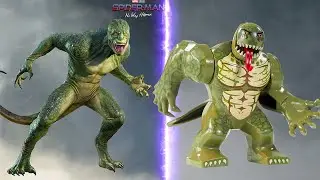 LEGO Spider-Man No Way Home Lizard Big Figure | Unofficial Lego Minifigures