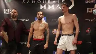 Samourai MMA 2 Pes&eacute;e: Patrick Connor vs Yohan Salvador Faceoff