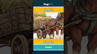 🇬🇧🇳🇱 wagon - wagon : learn English : laten we Engels leren : vocabulary builder