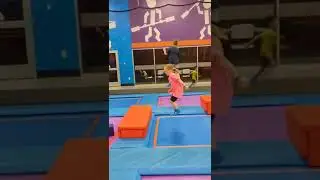 doing fun stuff at the trpoline park #kids #kidsvideo #funkidsvideo