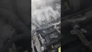 Nissan murano 2006 engine overheat water leak