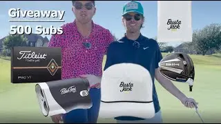 Golf GIVEAWAY! BustaJack Merch and More