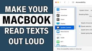 How to Make Mac Speak Text That's On The Screen | Latest Guide