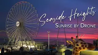 Seaside Heights Sunrise with Mavic 3 Drone