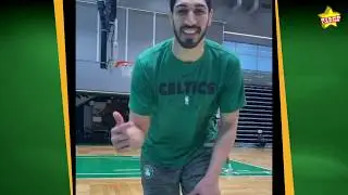 Watch Celtics center Enes Kanter rack up 424 made baskets without two consecutive misses