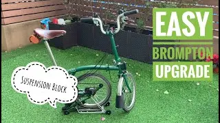 How to Upgrade your Brompton DIY - Suspension block