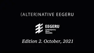 (Alter) Native Eegeru. Edition_2. EAST CONCEPTS. Live