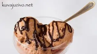 Brzi sladoled sa bananama i eurokremom -  Banana Nutella ice cream