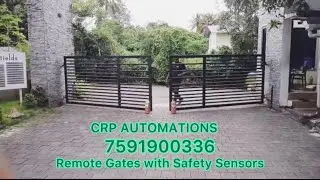 Swing Remote Gate with safety sensor