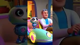 കുട്ടി  കുട്ടി റോബോ - The Little Robot | Malayalam  Rhymes for Children's | Galatta Kids | shorts