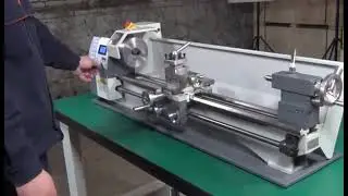 Manufacture mini bench lathe spindle bore 38mm center length 800mm brushless motor 850W