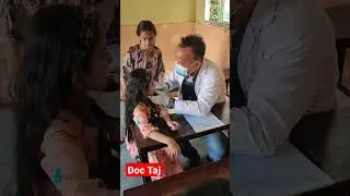 Easy Extraction of Milk Teeth/primary teeth/Free Dental Camp/ Exodontia/ Doc Taj/ Dentist in Nepal