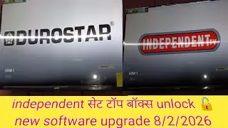 Independent set top box unlock 🔓 new software upgrade